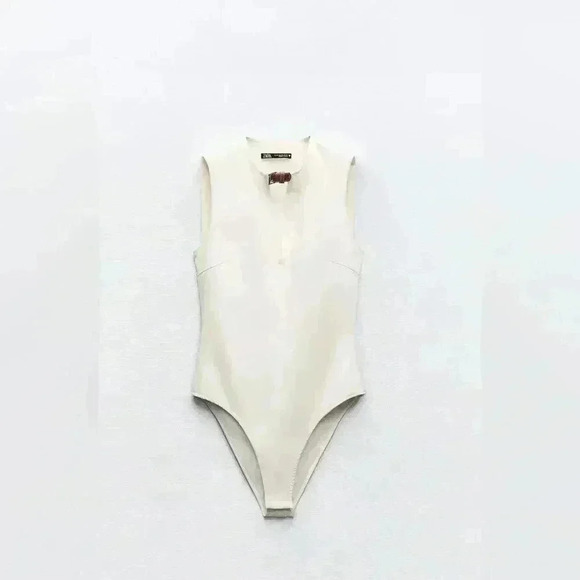 🔥🔥zara strap fitted bodysuit - Picture 1 of 5